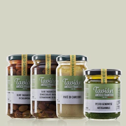 Tradizione: Olive, Carciofi e Pesto