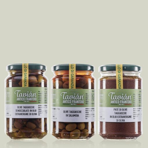 "Ulivo" Olive taggiasche e paté