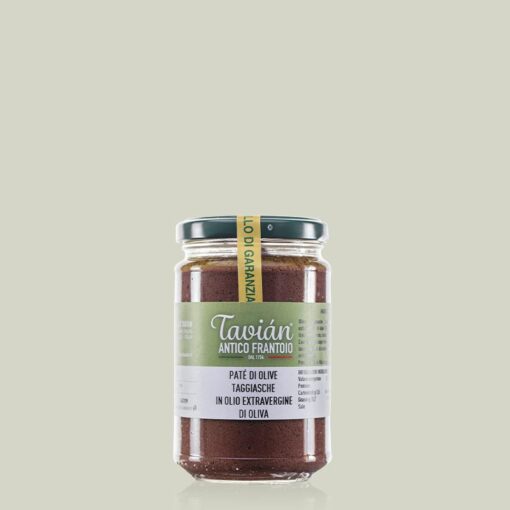 Patè di Olive Taggiasche in Olio Extravergine di oliva