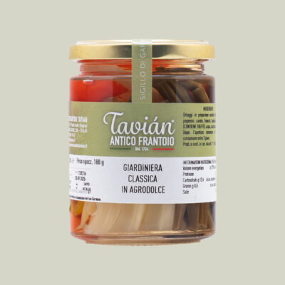 giardiniera classica in agrodolce